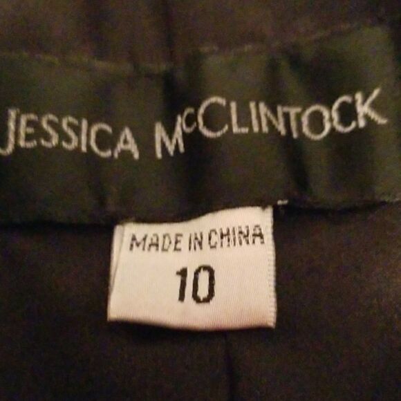 Jessica McClintock Strapless Dress Size 10 - Picture 6 of 7